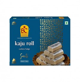 Bhikharam Chandmal Kaju Roll Cashew Fudge   Pack  125 grams